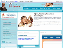 Tablet Screenshot of e-sunnetci.com